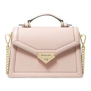 MICHAEL MICHAEL KORS
Grace Small Saffiano Leather Crossbody Bag